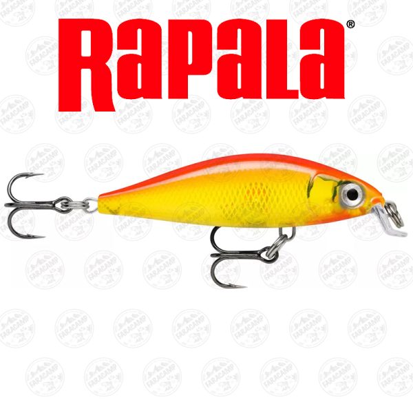 لور قزلی SLOW SINK راپالا ۵ سانت، ۴ گرم مدل Rapala X-LIGHT MINNNOW 05