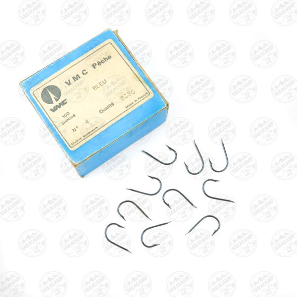 قلاب وی ام سی VMC فرانسه 8280 سورمه ای سایز 4 بسته ۱۰ عددی