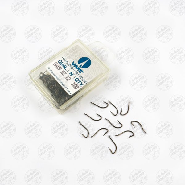 قلاب وی ام سی VMC فرانسه 8409 برنز سایز 12 بسته ۱۰ عددی