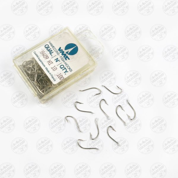 قلاب وی ام سی VMC فرانسه 8409 نیکل سایز 10 بسته ۱۰ عددی