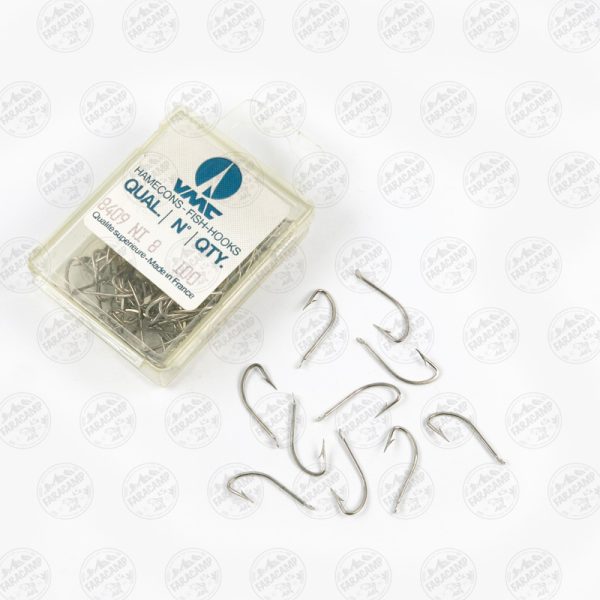قلاب وی ام سی VMC فرانسه 8409 نیکل سایز 8 بسته ۱۰ عددی