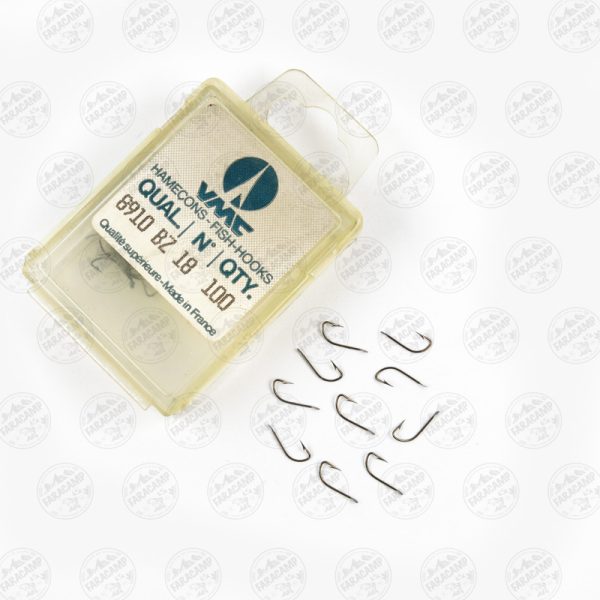 قلاب وی ام سی VMC فرانسه 8910 برنز سایز 18 بسته ۱۰ عددی